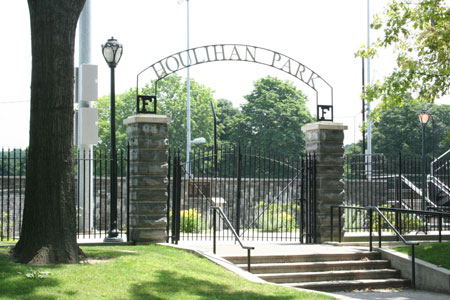 Enterance to Houlihan Park